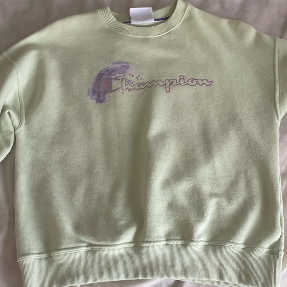 CHAMPION Green Sweatshirt
